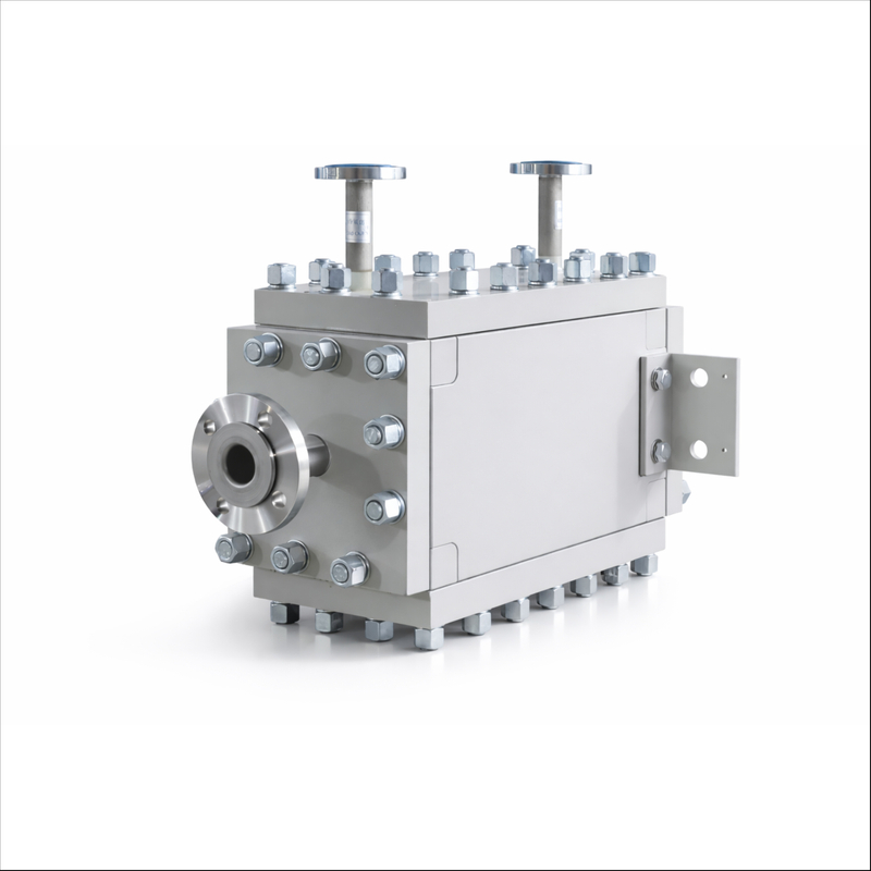 Échangeur de chaleur amovible à quatre côtés entièrement soudé pour huile lubrifiante
