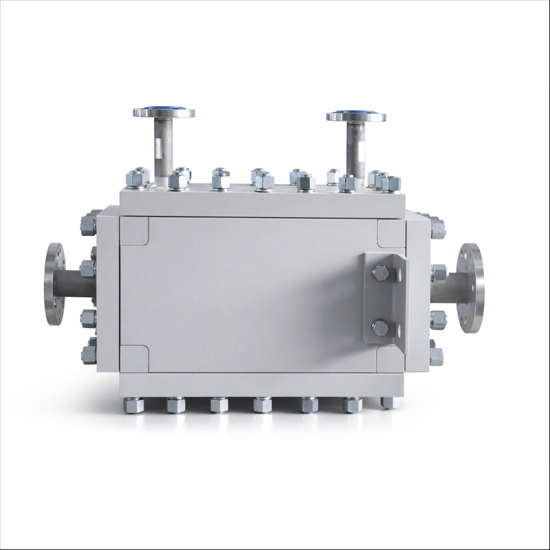 Échangeur de chaleur chimique amovible entièrement soudé