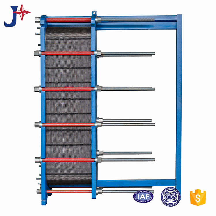 Connexion filetée externe de l'échangeur de chaleur à plaques