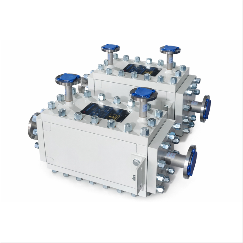 Échangeur de chaleur entièrement soudé, amovible et personnalisé sur quatre côtés